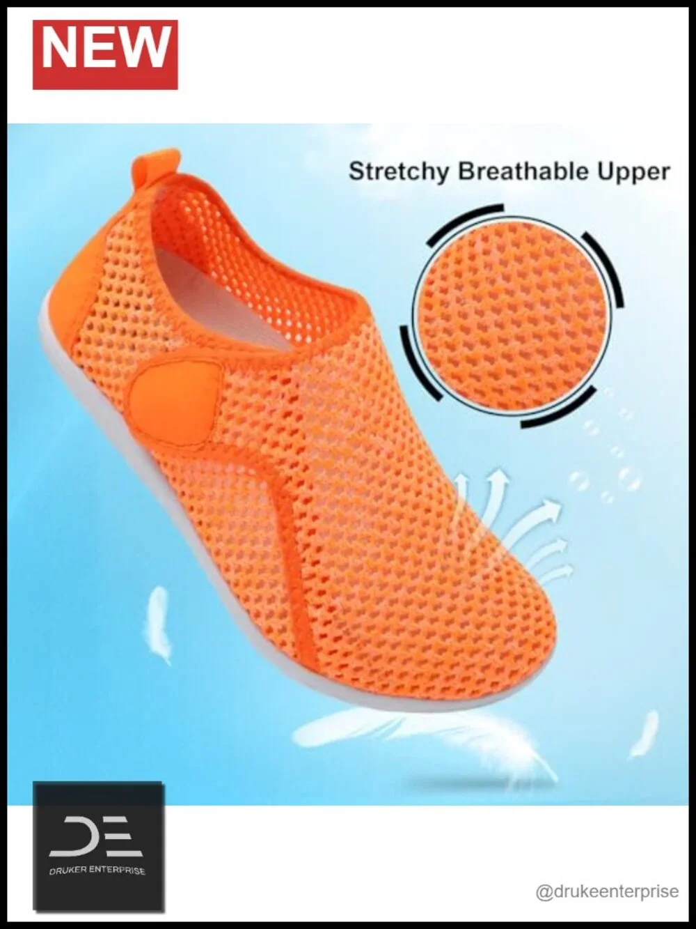 Quick Dry Lightweight Water Shoes Non-Slip for Beach Swim Surf Yoga Sports